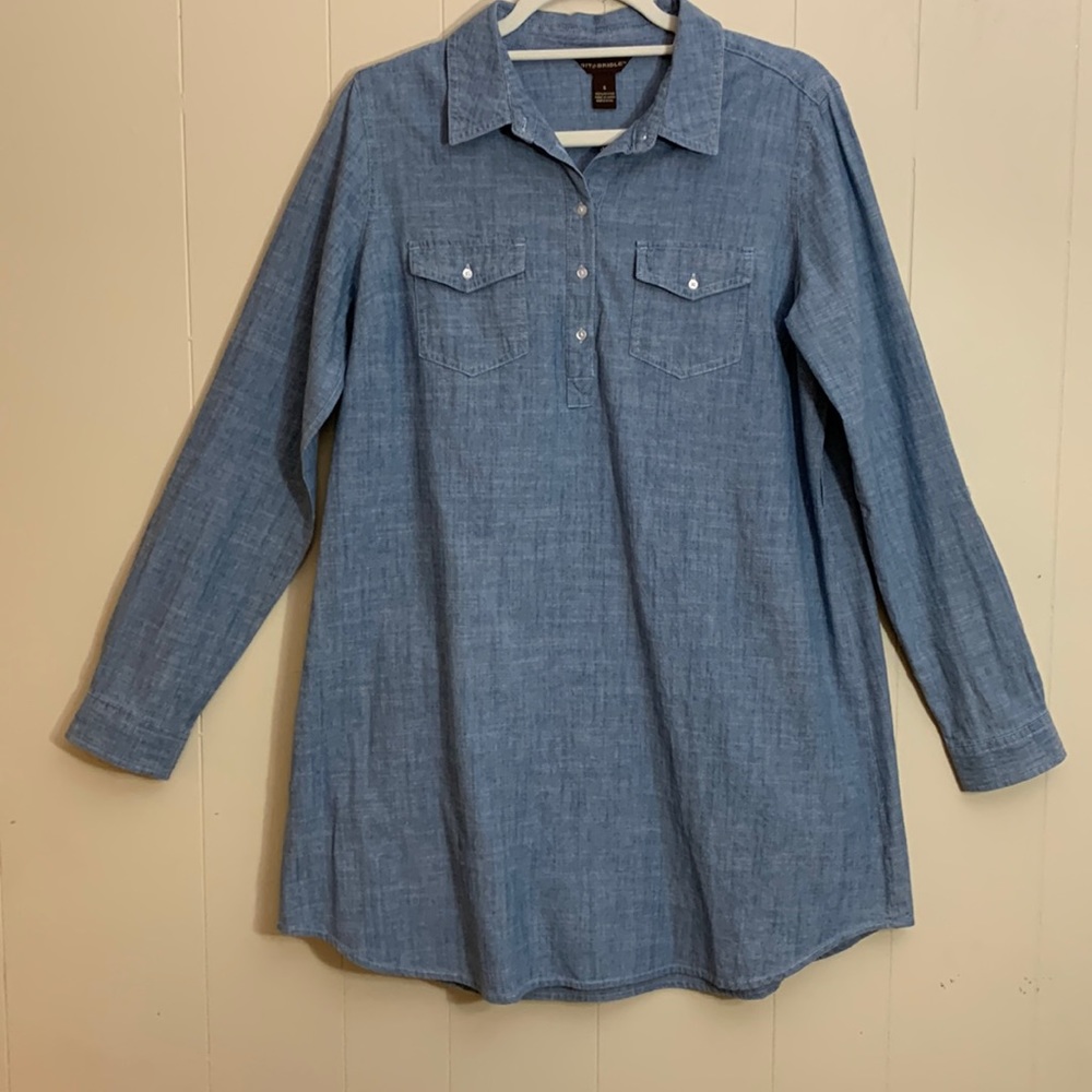 Denim Dress by Bit & Bridle ~  Size Small